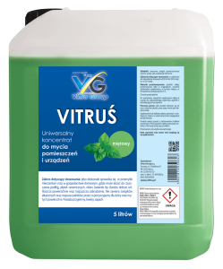 VITRUŚ miętowy 5L do mycia pomieszczeń i urządzeń