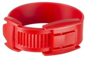 Opaska plastikowa - niebieska / 5 szt.