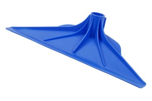 Zgarniacz obornika trójkąt. plastik 35cm