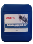 Higienizator  Avita 25 kg - zasadowy środek do mycia i dezynfekcji instalacji udojowych