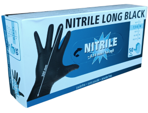 Rękawice nitryle LONG L