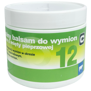 Balsam do wymion z olejkiem z mięty pieprzowej 12, 500 ml