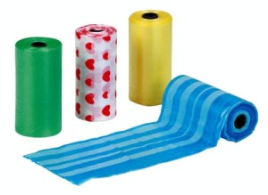 Woreczki na odchody 4 rolki x 20 szt 